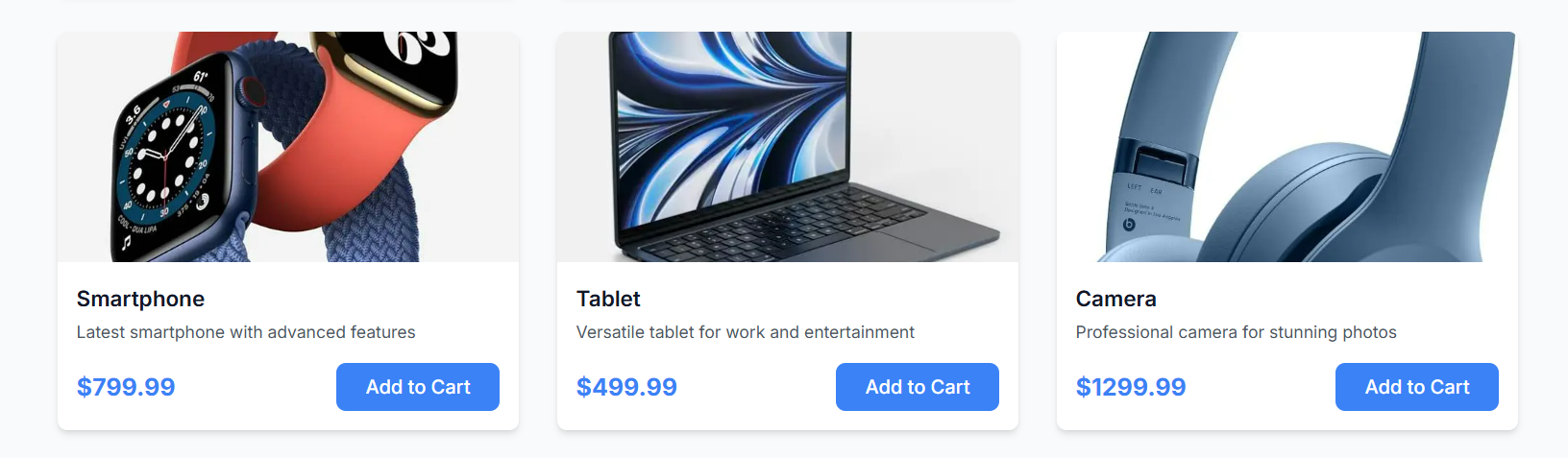 Product Card UI